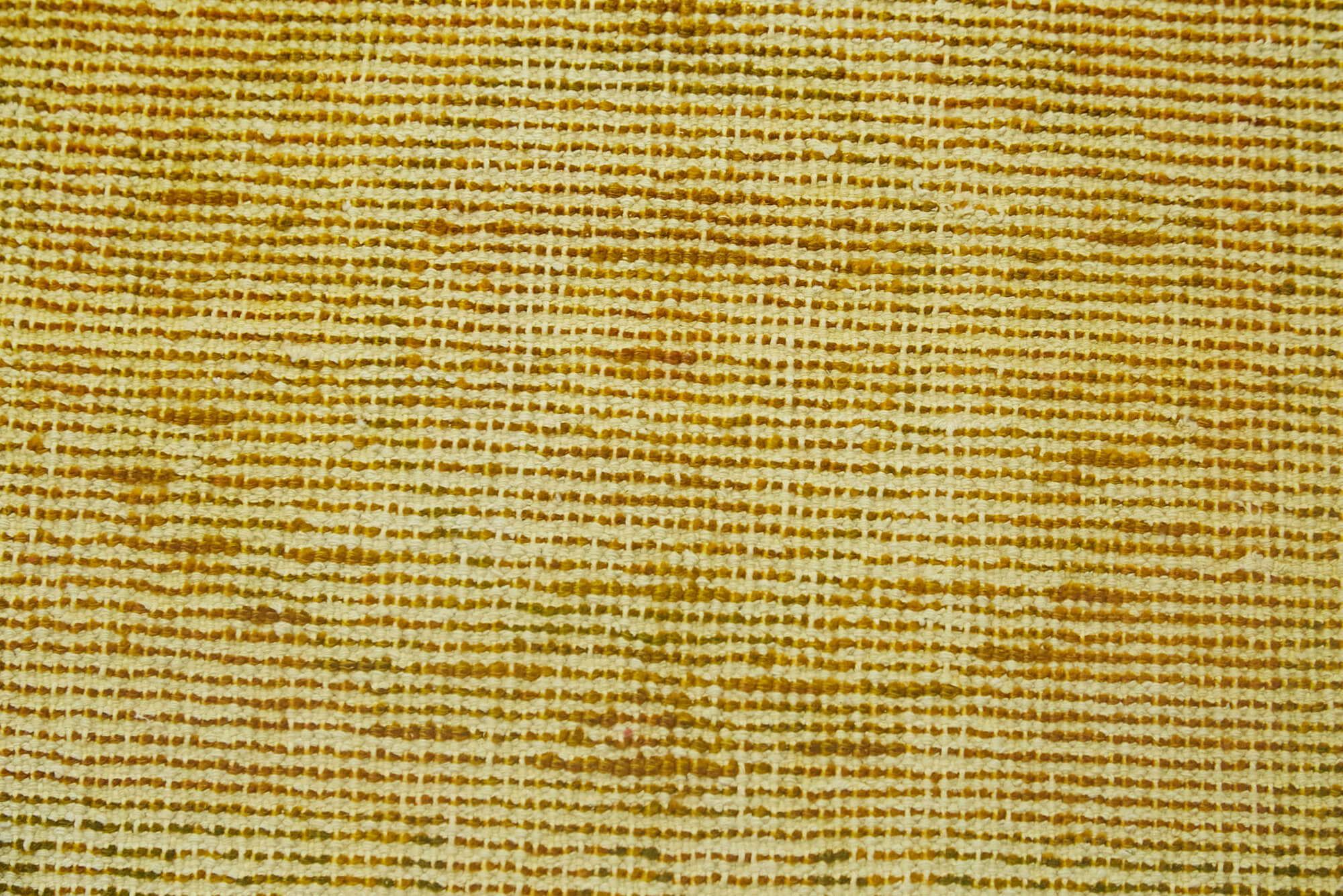 Vintage Cotton Wool Rug – Handmade Area Rug | Overdyed Yellow Turkish Carpet 1'6''x2'6''
