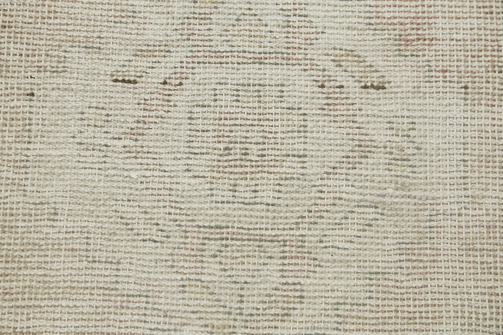 Handmade Vintage Area Rug | Small Decorative Overdyed Beige Turkish Wool Carpet 1'7''x2'8''