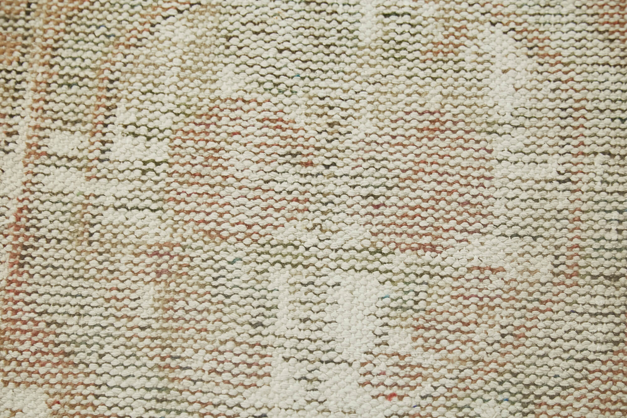 Vintage Area Rug - Handmade Wool Rug Overdyed Beige Turkish Hand Knotted Carpet 1'9''x3'6''
