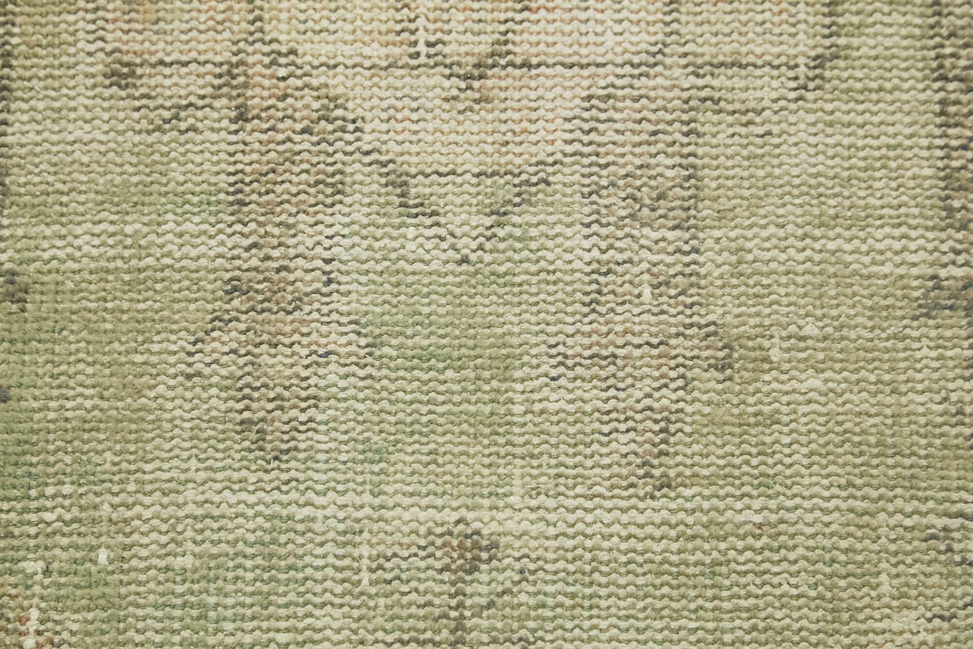 Handmade Vintage Area Rug – Overdyed Cotton Wool Rug | Small Turkish Carpet 1'10''x3'3''