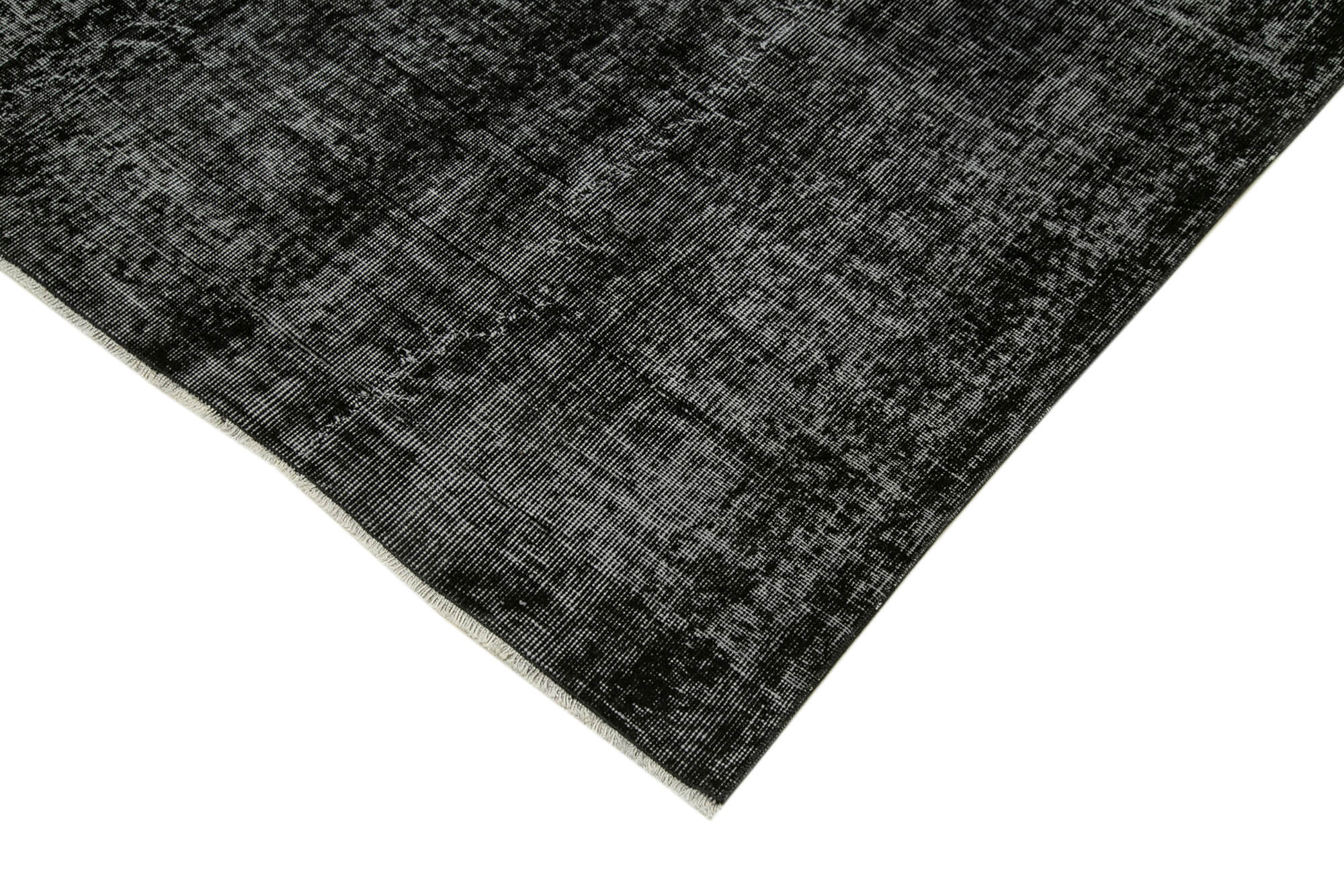 Handmade Vintage Area Rug – Overdyed Wool Rug | Turkish Cotton Wool Carpet 6'7''x8'11''
