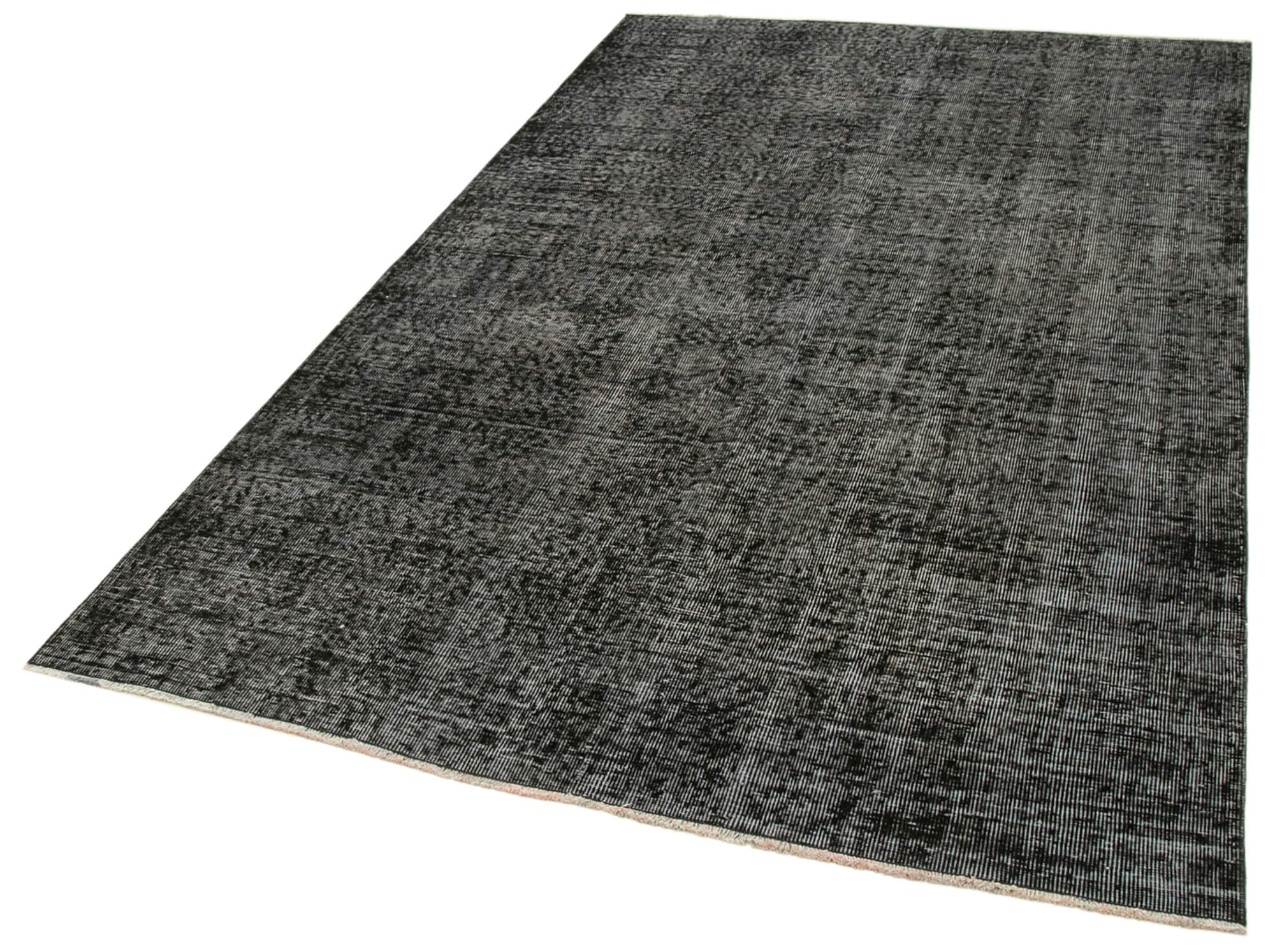 Handmade Area Rug – Overdyed Wool Vintage Cotton Carpet 5'2'' x 8'3''