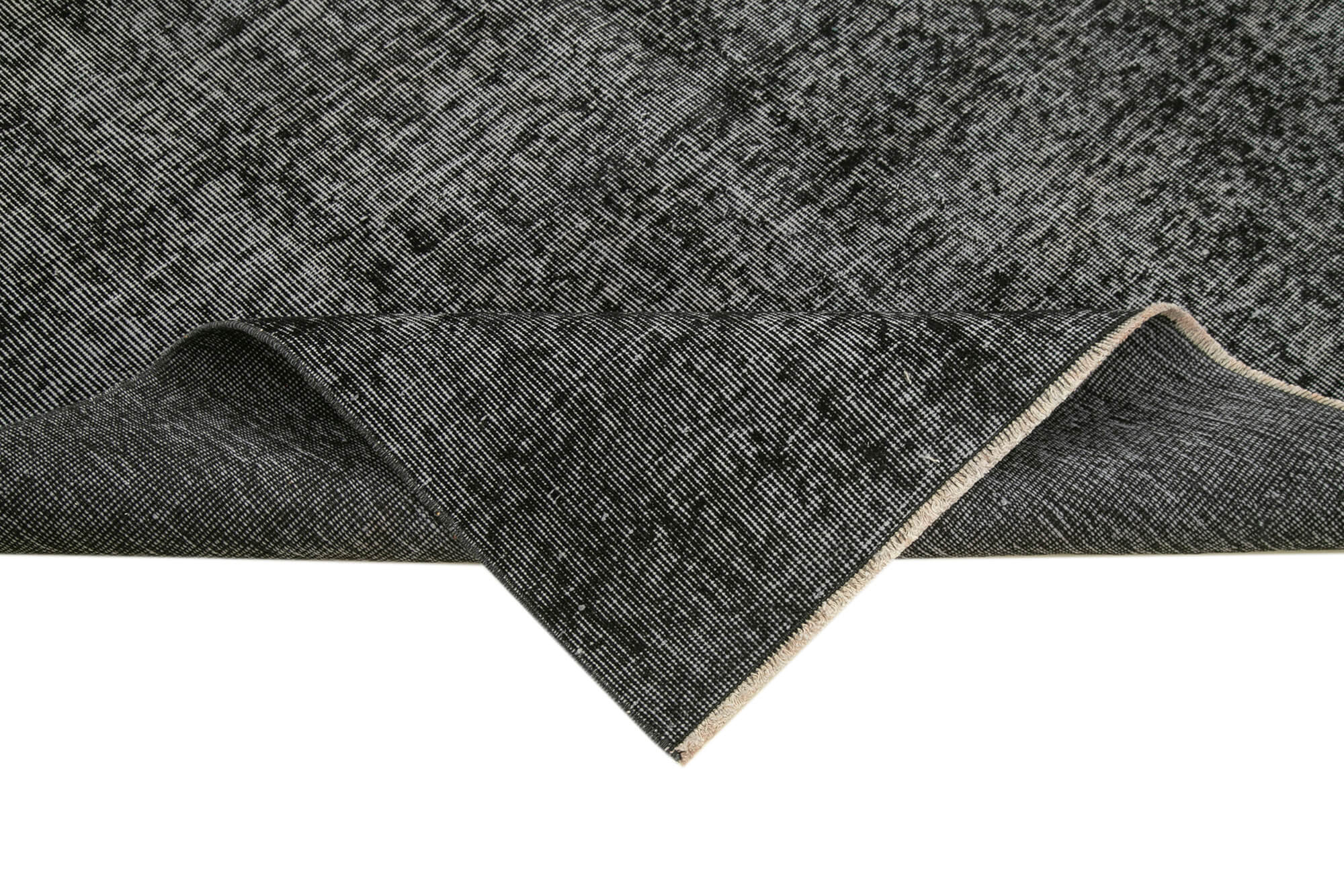 Handmade Area Rug – Overdyed Wool Vintage Cotton Carpet 5'2'' x 8'3''