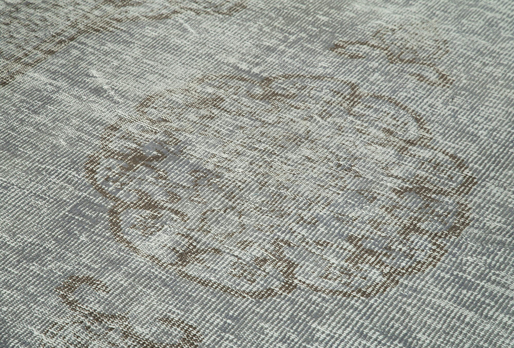 Handmade Vintage Area Rug - Traditional Wool Carpet | Handwoven Carpet | Grey 5x8 Area Rug