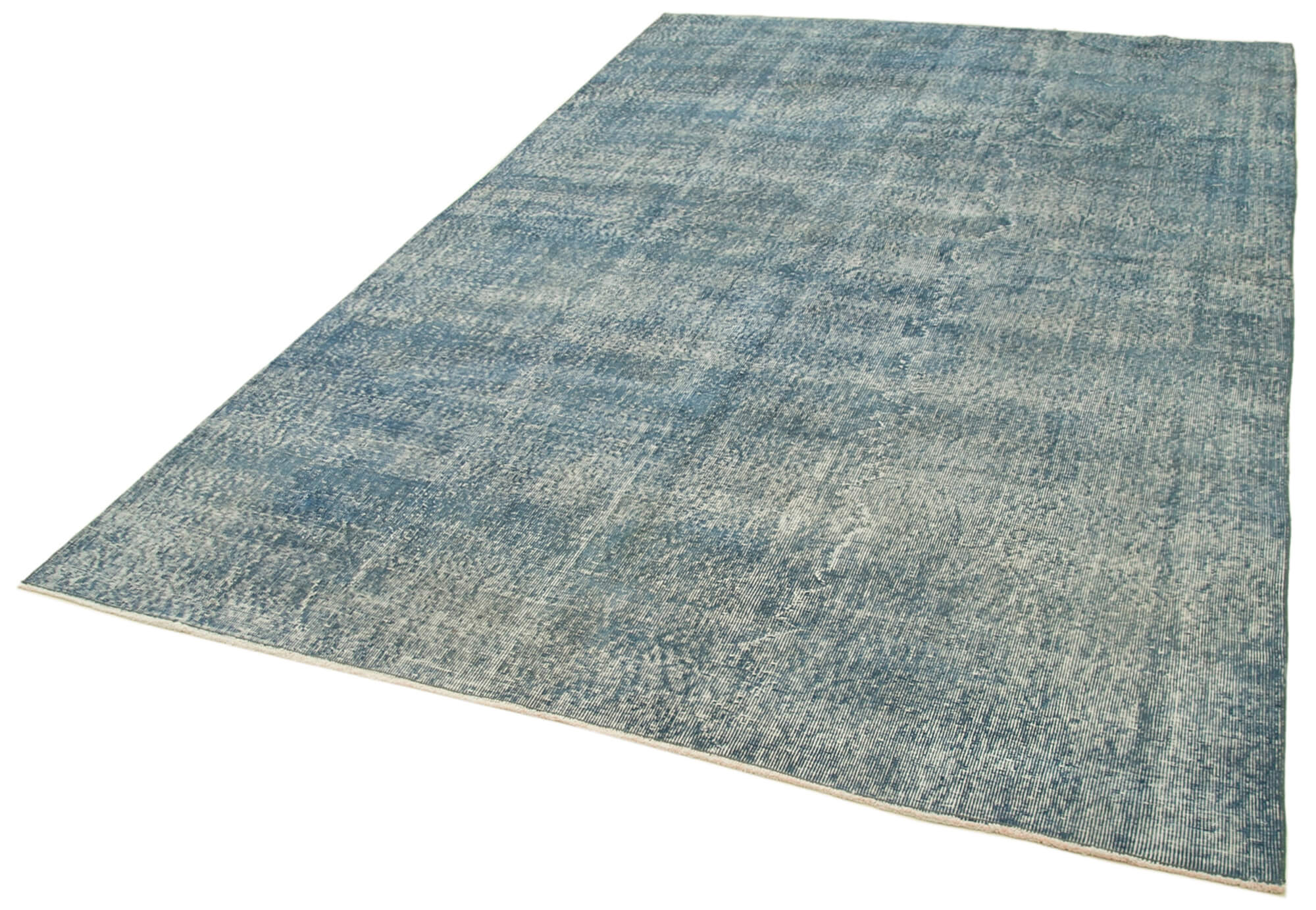 Vintage Handmade Area Rug – Durable Cotton Weave | Soft Woolen Floor Rug, Turkish Hand Knotted