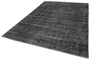 Handmade Vintage Area Rug | Unique Vintage Design Overdyed Wool & Cotton Rug