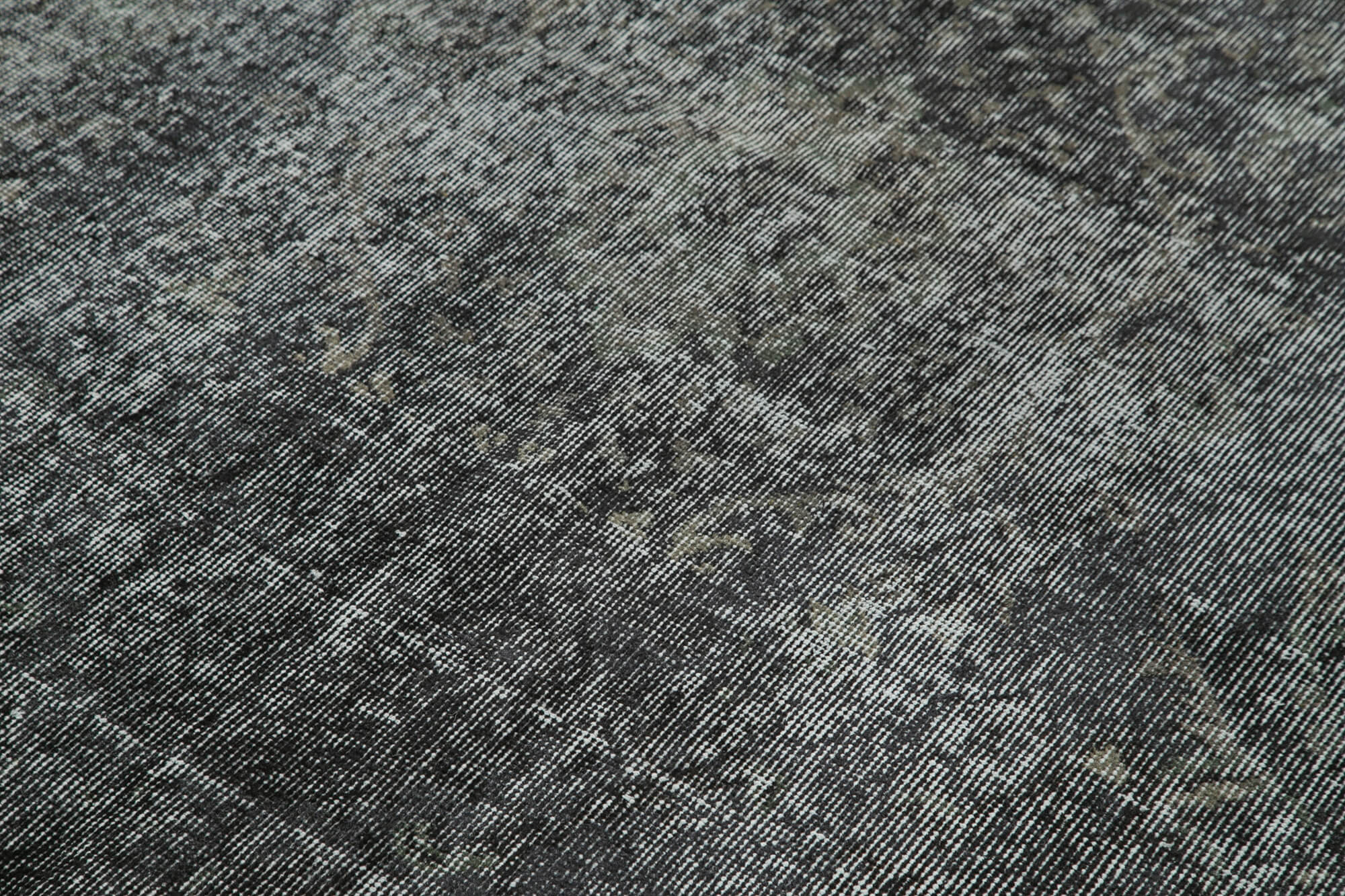 Handmade Vintage Area Rug – Overdyed Wool Rug | Cotton Wool Carpet 5'5''x9'1''