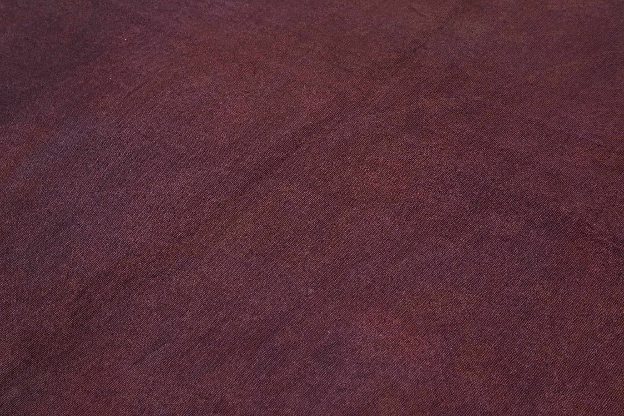 Handmade Wool Area Rug – Vintage Floral Carpet Brown Cotton Rug 5'6''x8'5''