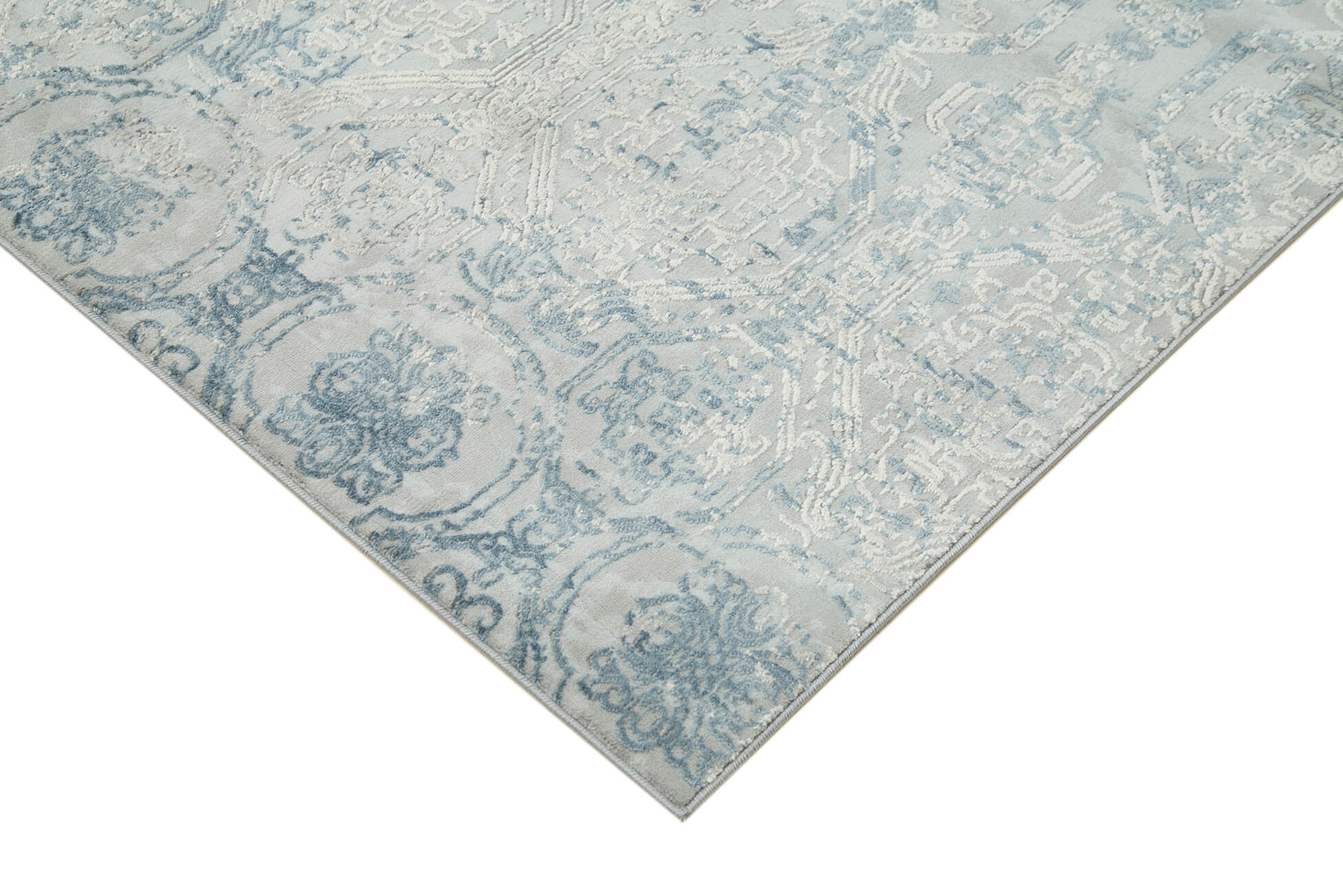 Vintage Handmade Rug – Beige Wool Cotton Area Rug 7'10'' x 10'0'' | Hand Knotted Carpet