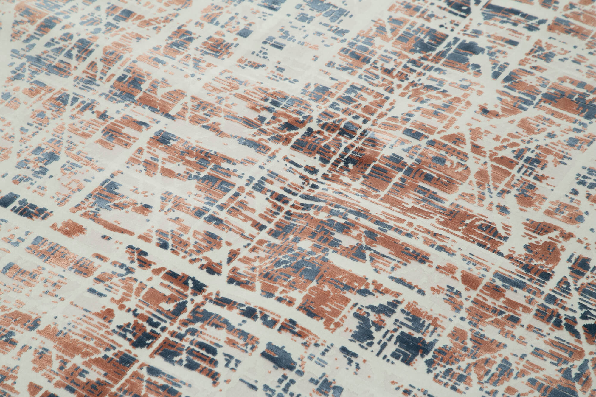 Handmade Vintage Rug – Soho Beige Viscose Area Rug 5'3'' x 7'7'' | Durable Cotton Carpet