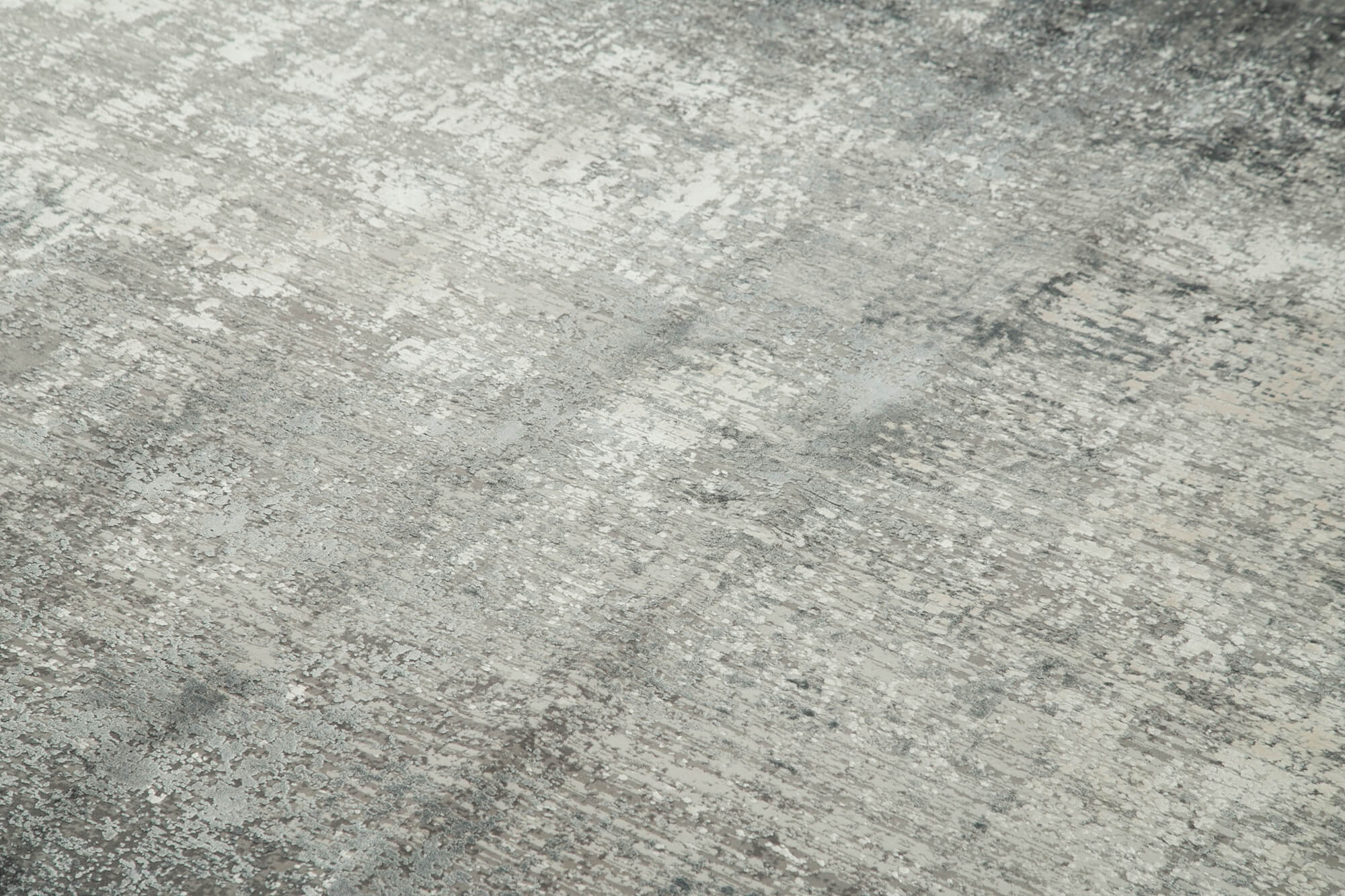 Vintage Handmade Rug - Soho Grey Area Rug 7'10'' x 11'2'' | Hand Woven Wool Cotton