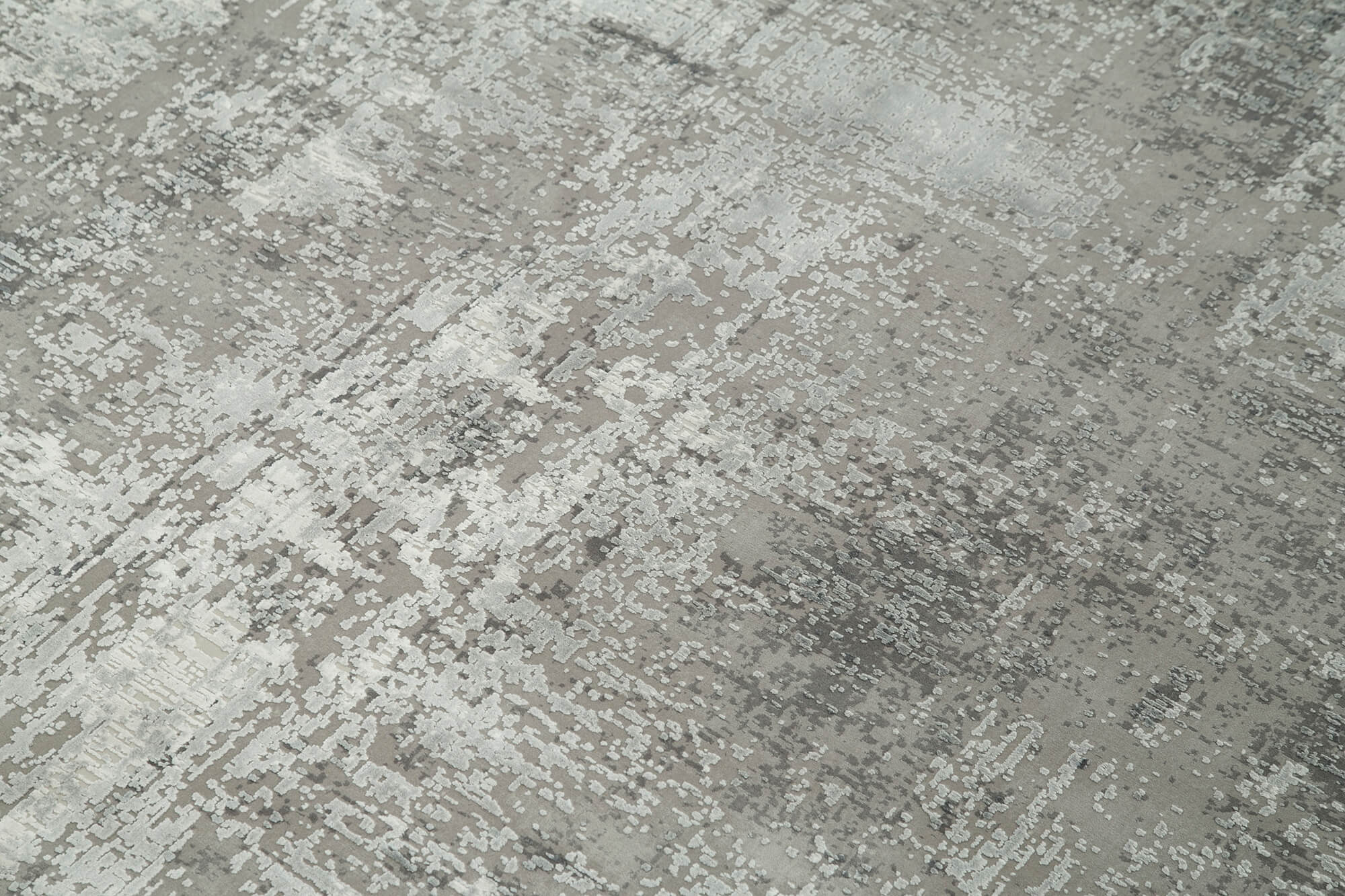 Vintage Handmade Rug – Soho Grey Viscose Hand Woven Area Rug 7'10''x9'10''