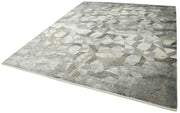 Vintage Handmade Rug – Soho Grey Viscose Hand Woven Rug 7'9'' x 9'9''