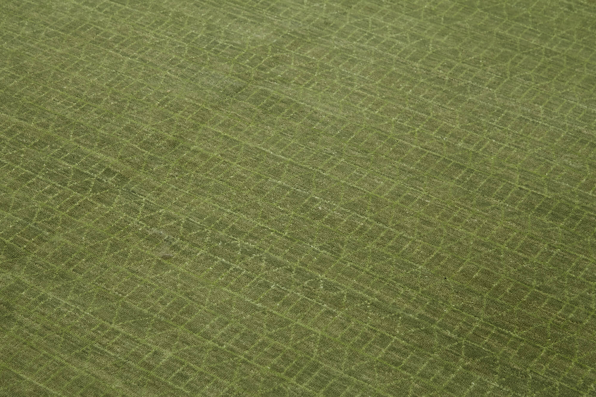 Handmade Wool Area Rug – Classic Green Rug | Turkish Woven Carpet 7'11''x10'1''