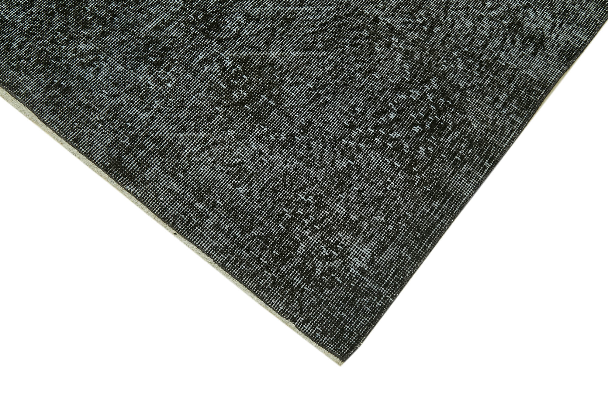Handmade Vintage Area Rug – Overdyed Wool Rug, Turkish Hand Knotted Carpet 5'8'' x 10'9''
