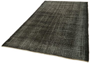 Handmade Vintage Area Rug | Turkish Vintage Rug - Overdyed Wool & Cotton Blend