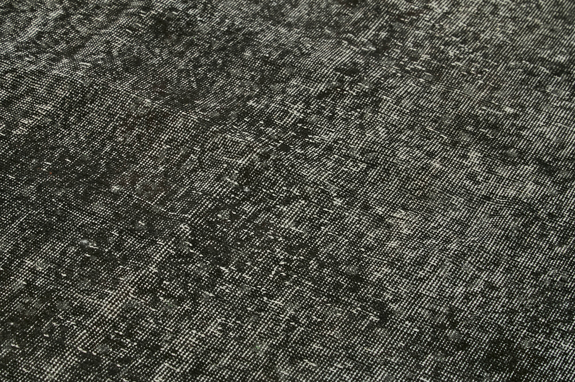 Handmade Vintage Area Rug | Turkish Vintage Rug - Overdyed Wool & Cotton Blend