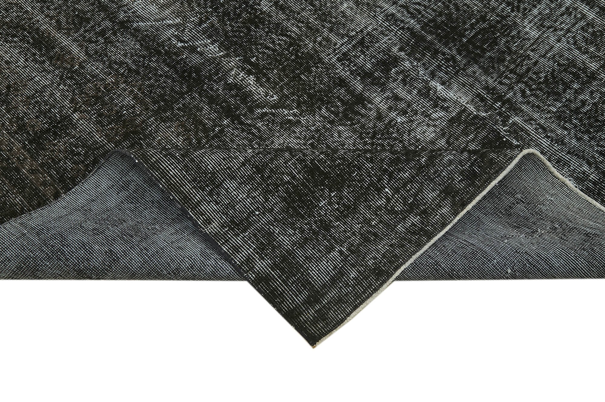Handmade Vintage Area Rug | Soft Wool Carpet – Turkish Vintage Rug Overdyed