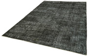 Vintage Overdyed Area Rug | Hand Knotted Turkish Vintage Carpet, Soft Textured Carpet
