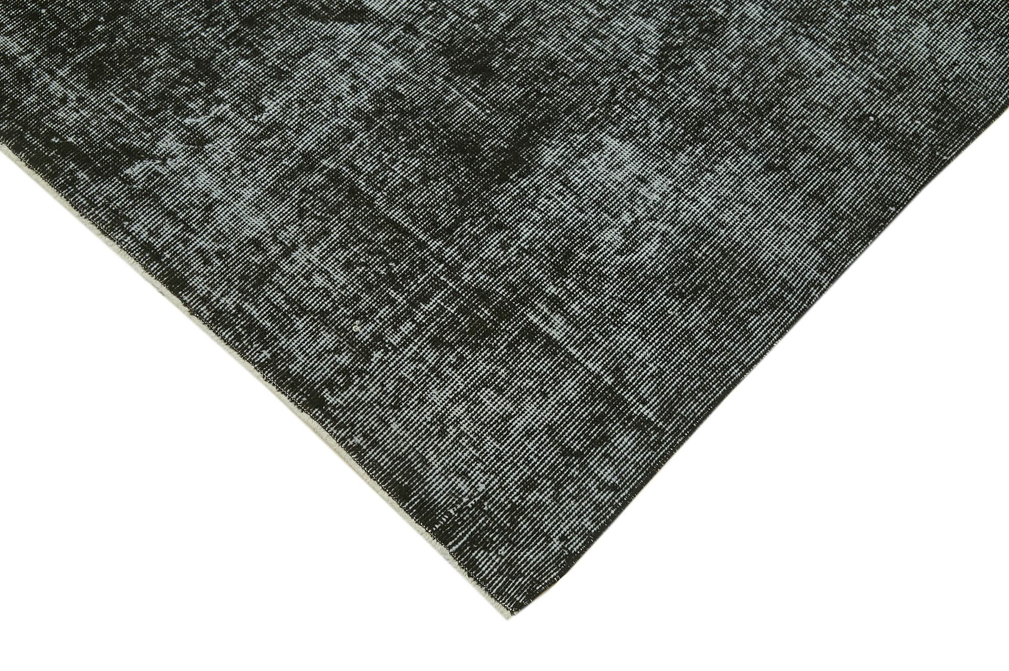 Vintage Overdyed Area Rug | Hand Knotted Turkish Vintage Carpet, Soft Textured Carpet