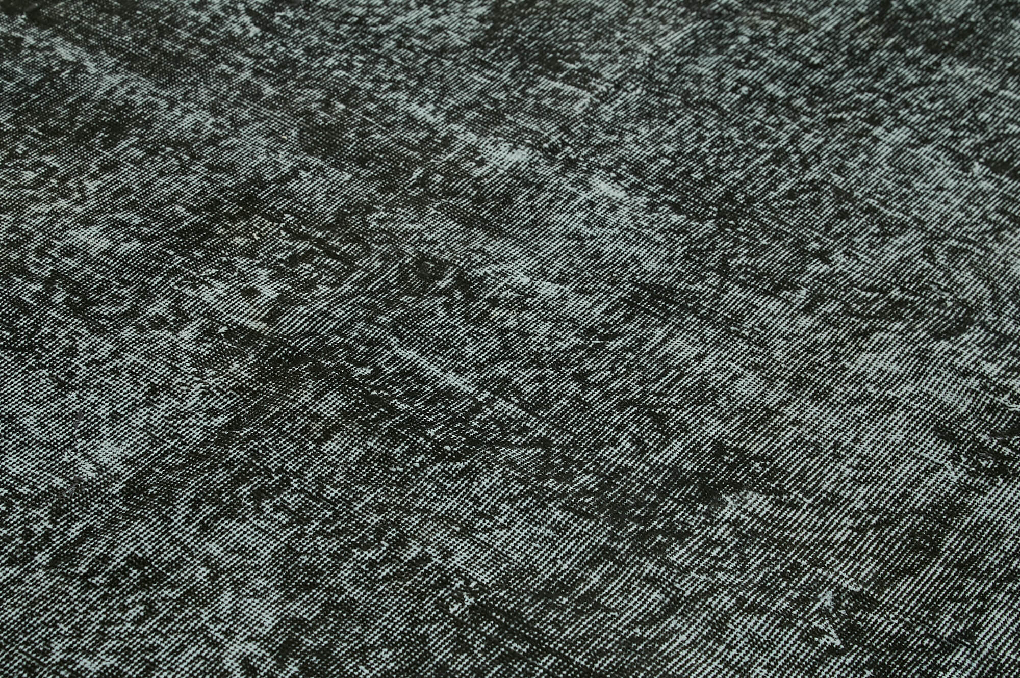 Vintage Overdyed Area Rug | Hand Knotted Turkish Vintage Carpet, Soft Textured Carpet