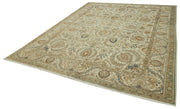 Handmade Wool Area Rug – Persian Vintage Hand Woven Classic Beige Carpet 9'6''x12'5''