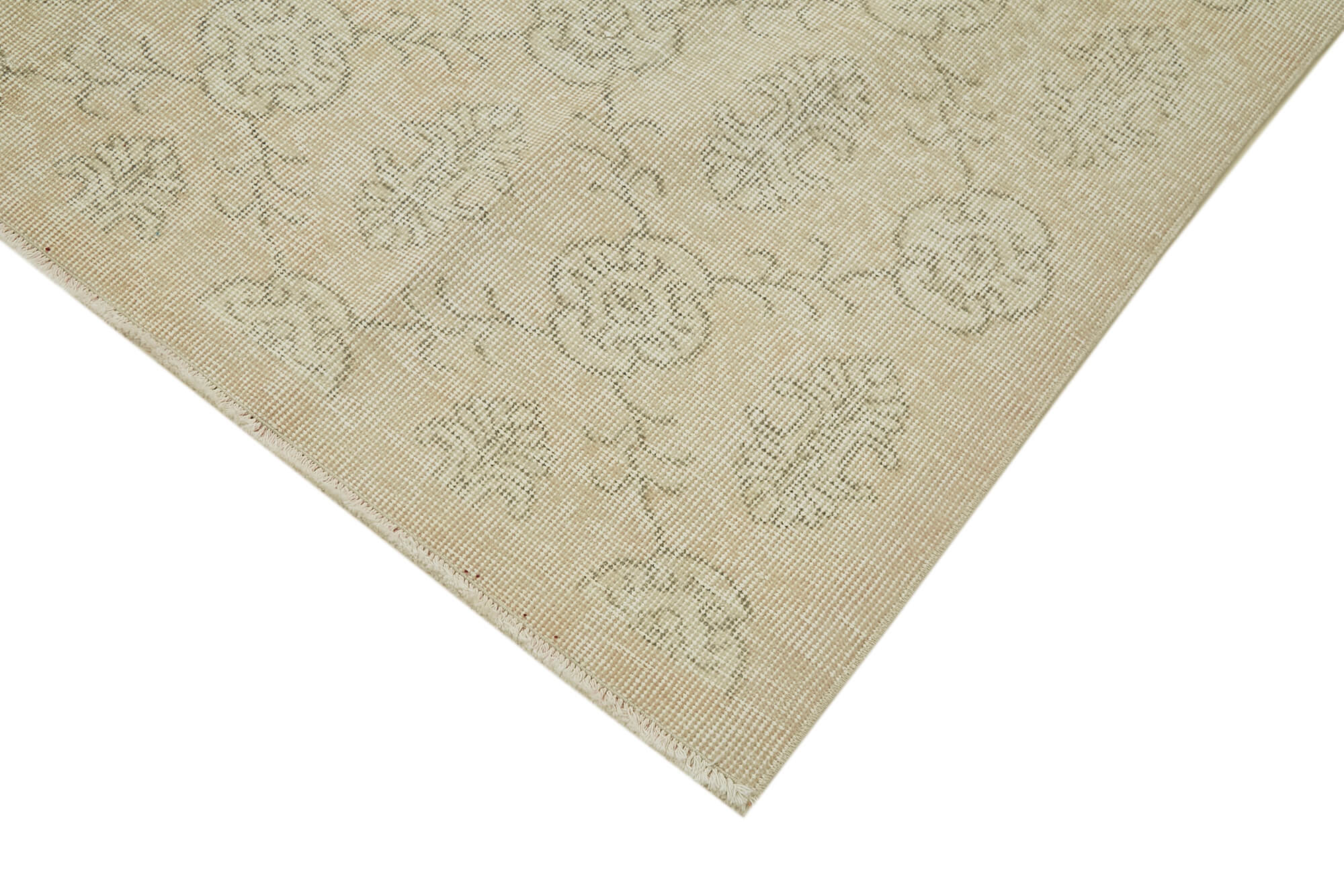 Handmade Wool Area Rug | Traditional Hand Knotted Turkish Wool Rug 5'3'' x 8'8''