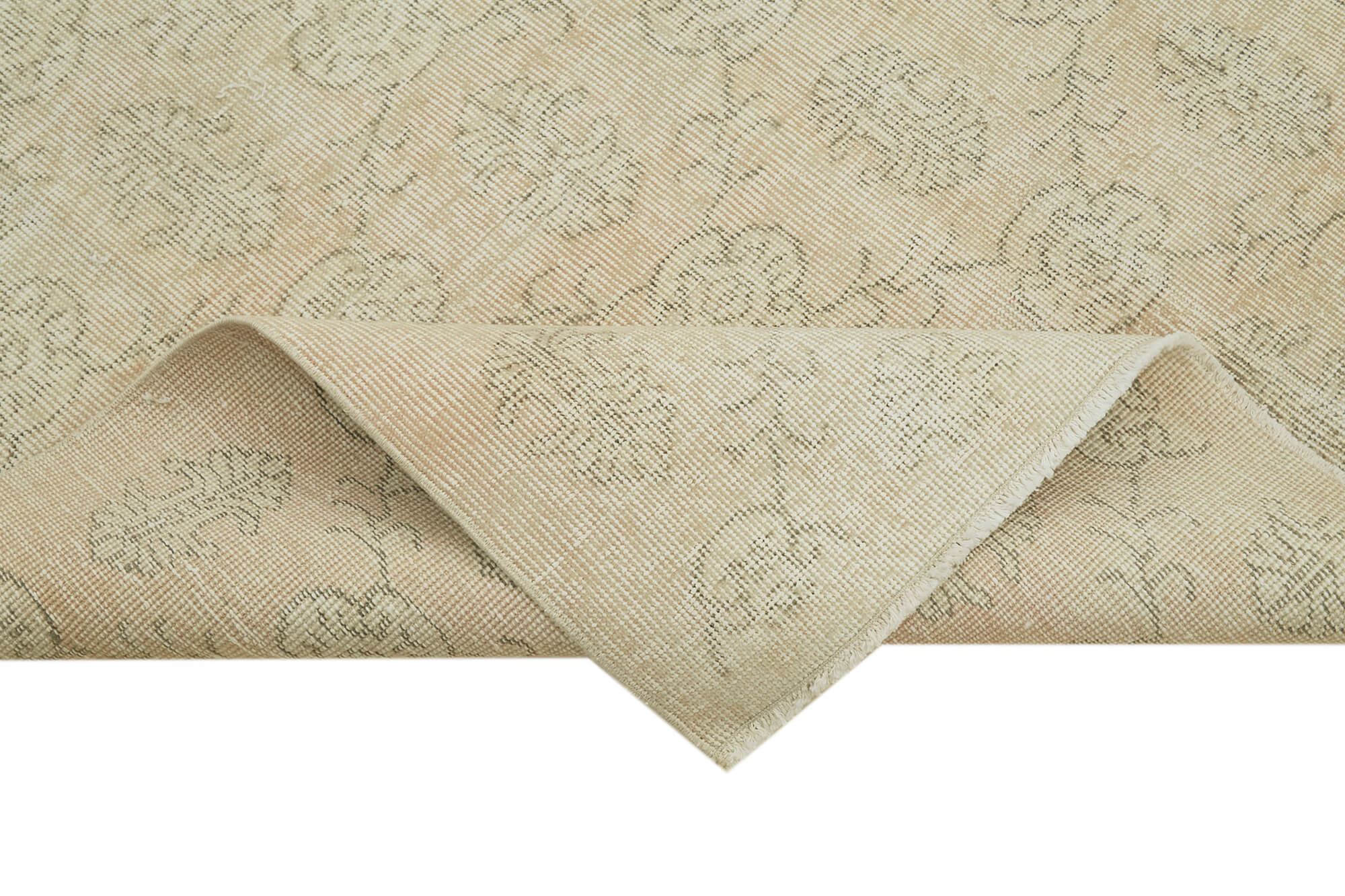 Handmade Wool Area Rug | Traditional Hand Knotted Turkish Wool Rug 5'3'' x 8'8''