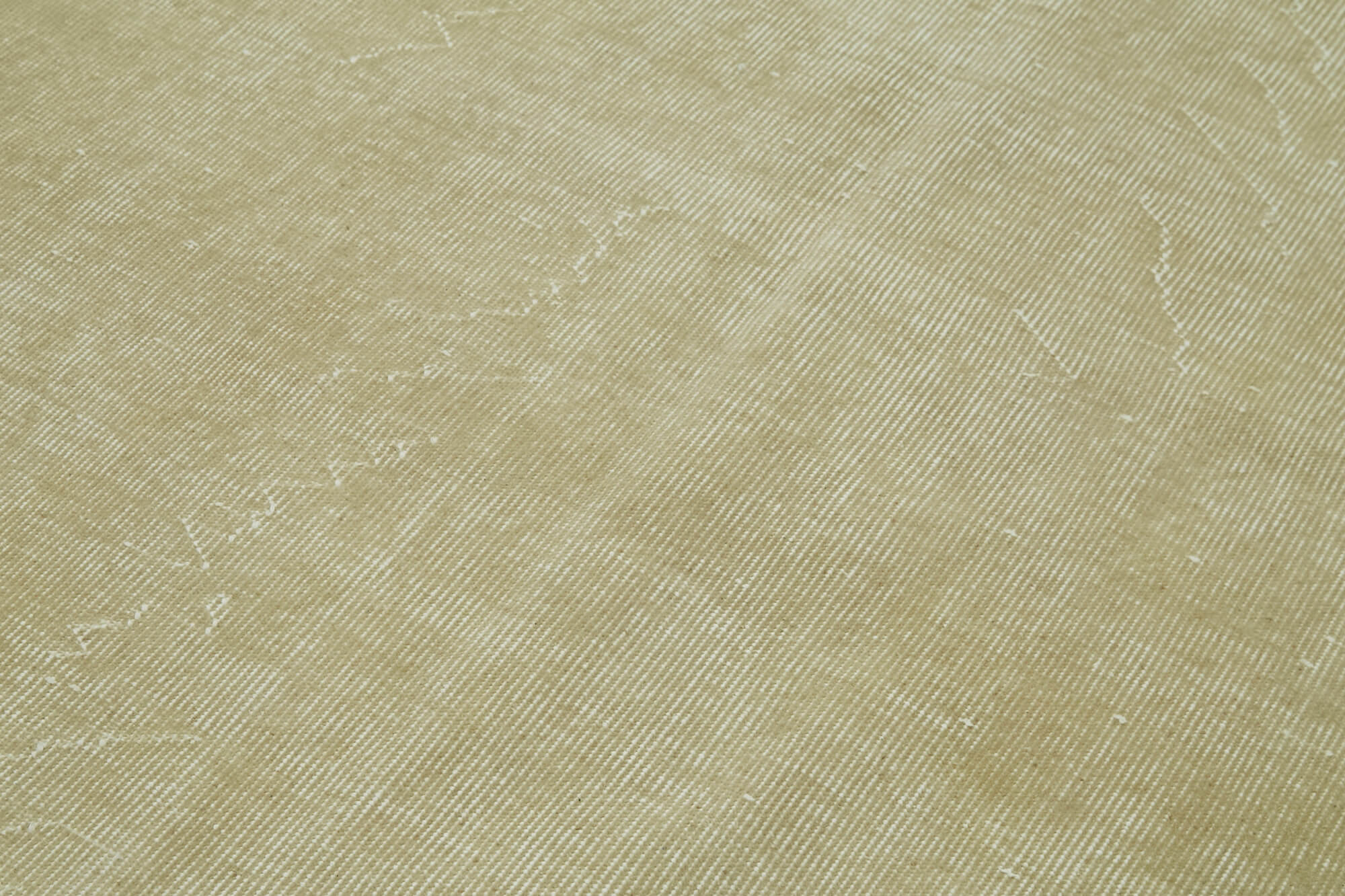 Handmade Wool Area Rug – Vintage Cotton Rug, Beige Area Carpet 5'6''x8'9''