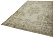 Handmade Wool Area Rug | Traditional Hand Knotted Turkish Wool Rug 5'7''x9'7''