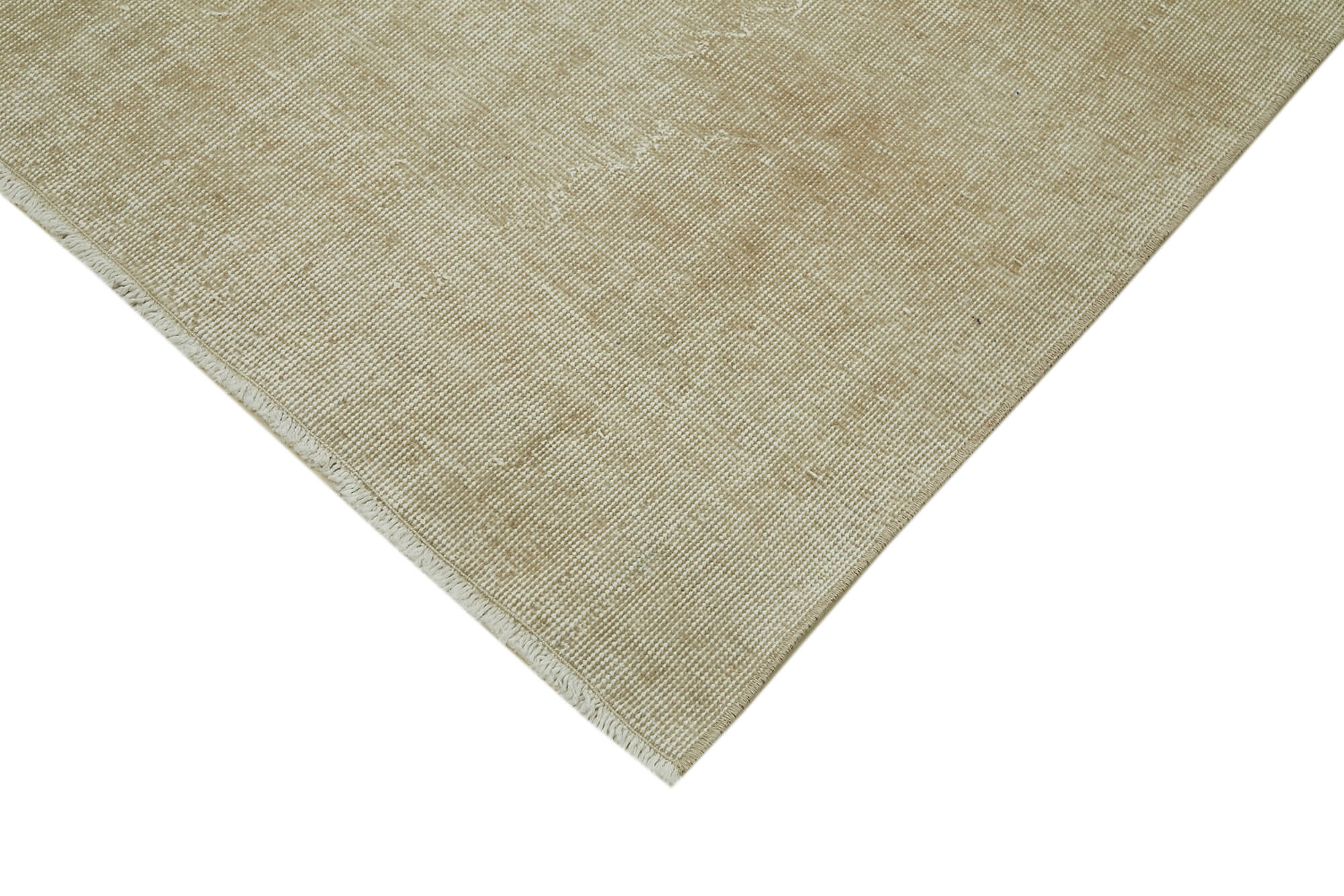 Vintage Wool Area Rug – Handmade Cotton Rug 6x9 | Beige Vintage Carpet