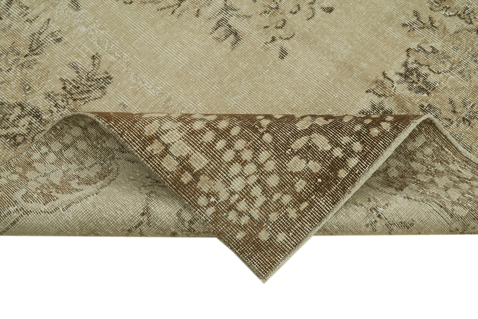 Handmade Wool Area Rug | Classic Vintage Carpet – Durable Cotton Weave, Soft Wool Covering