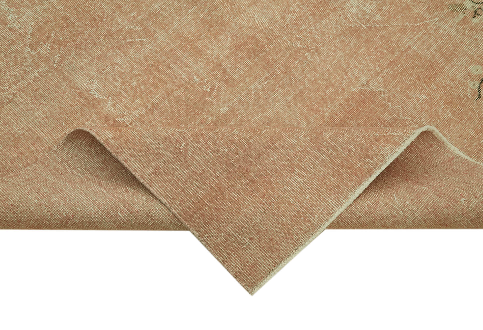 Vintage Handmade Rug – Turkish Handwoven Rug Cotton Wool Carpet 6'9''x10'1''