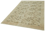 Handmade Wool Area Rug | Traditional Hand Knotted Carpet, Neutral Color Area Rug