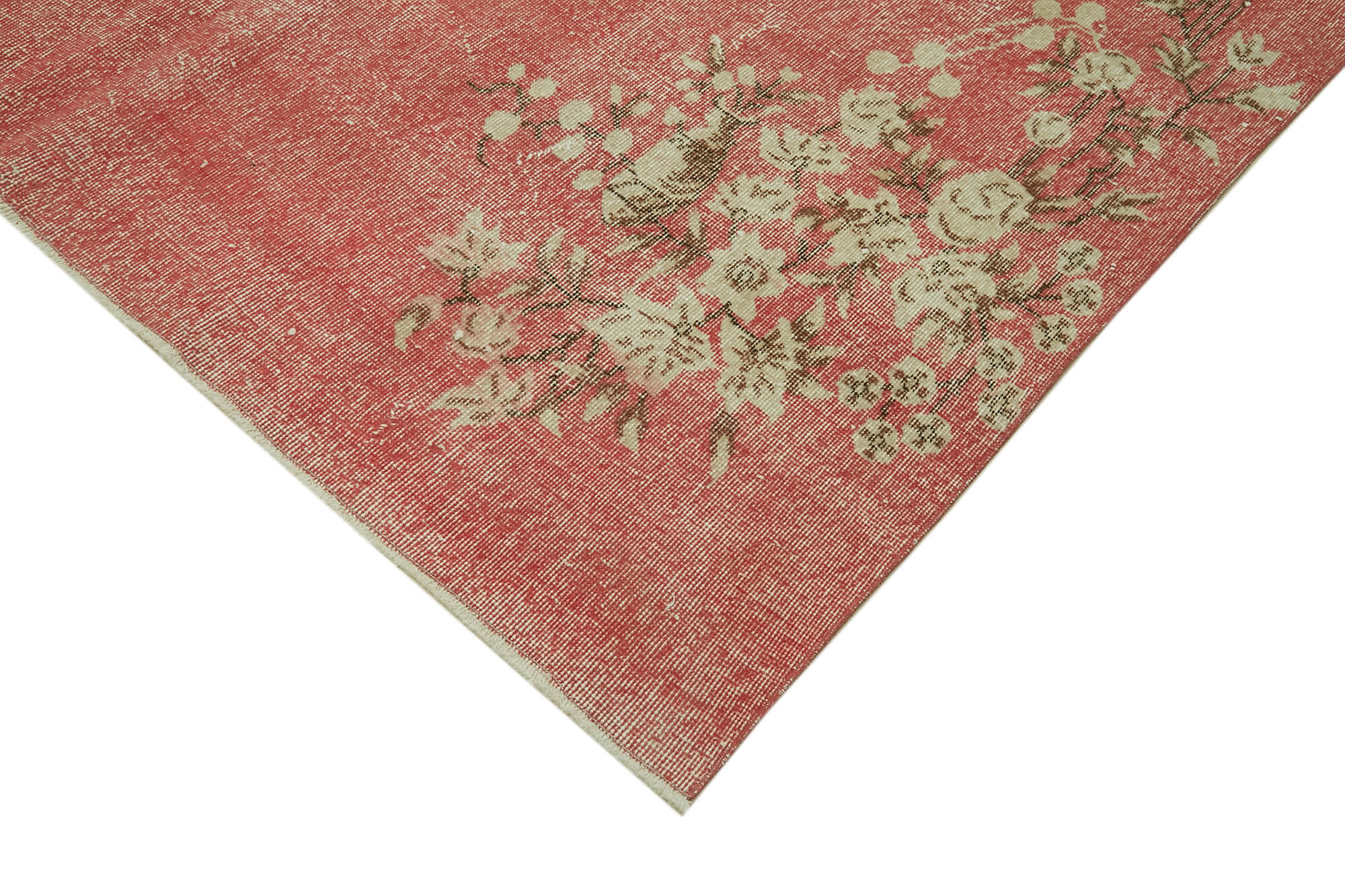 Handmade Vintage Area Rug – Decorative Vintage Carpet | Handcrafted Floor Covering, Turkish Wool Rug 6'9''x9'10''