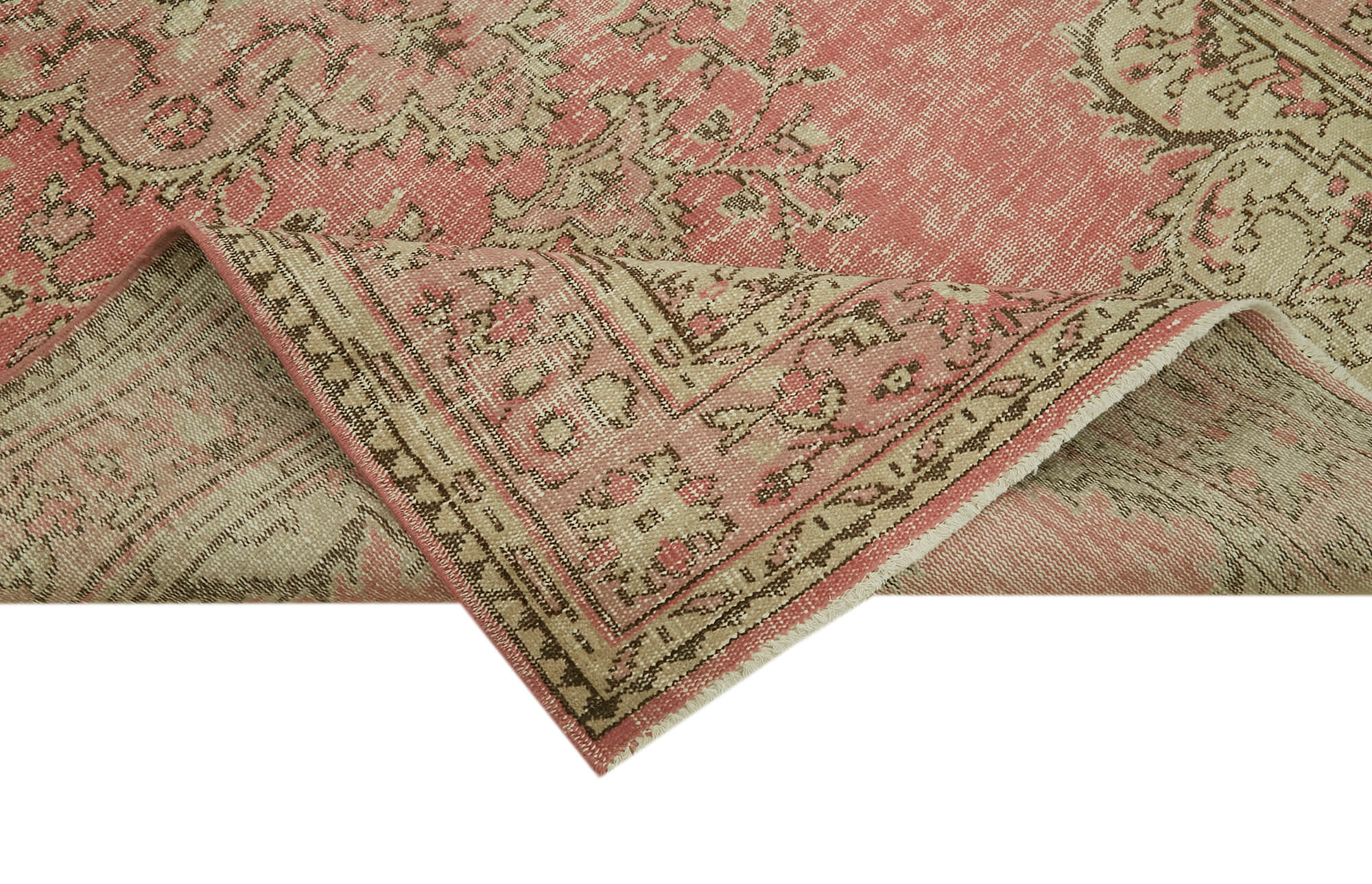Handmade Wool Area Rug | Turkish Wool Rug, Hand Woven Carpet, Neutral Color