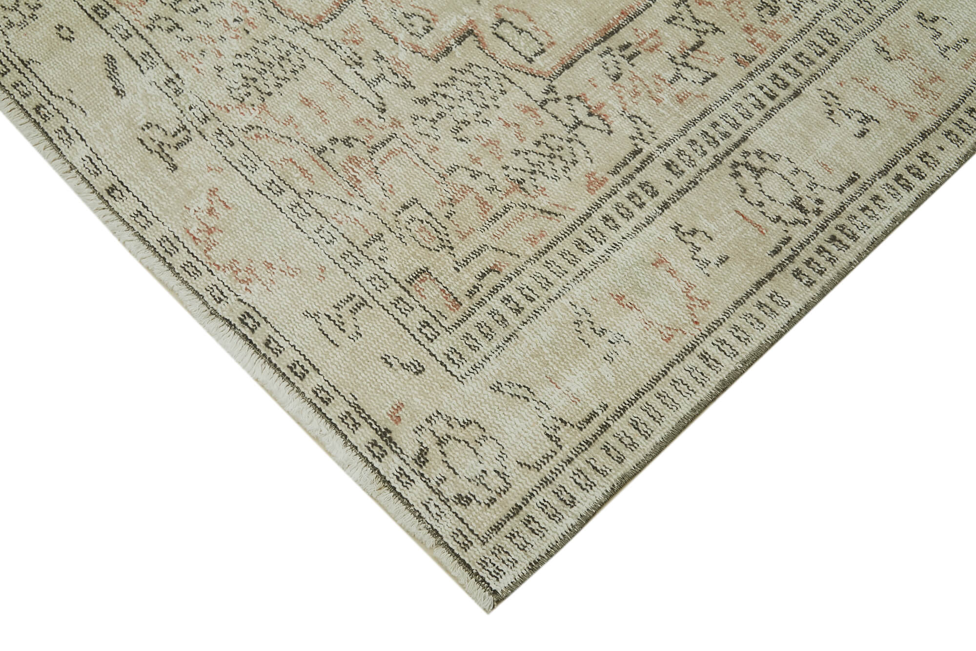 Handmade Wool Area Rug | Traditional Hand Knotted Turkish Area Rug 5'9''x8'10''