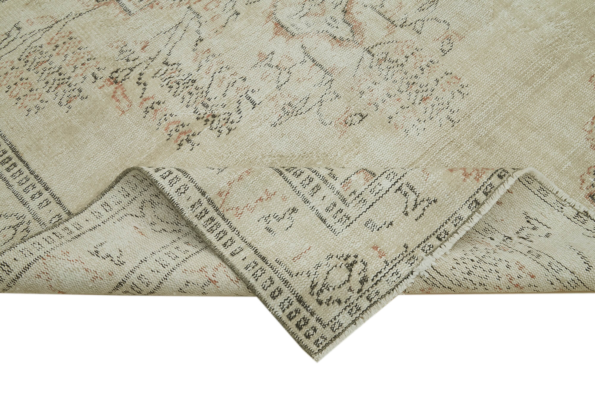 Handmade Wool Area Rug | Traditional Hand Knotted Turkish Area Rug 5'9''x8'10''