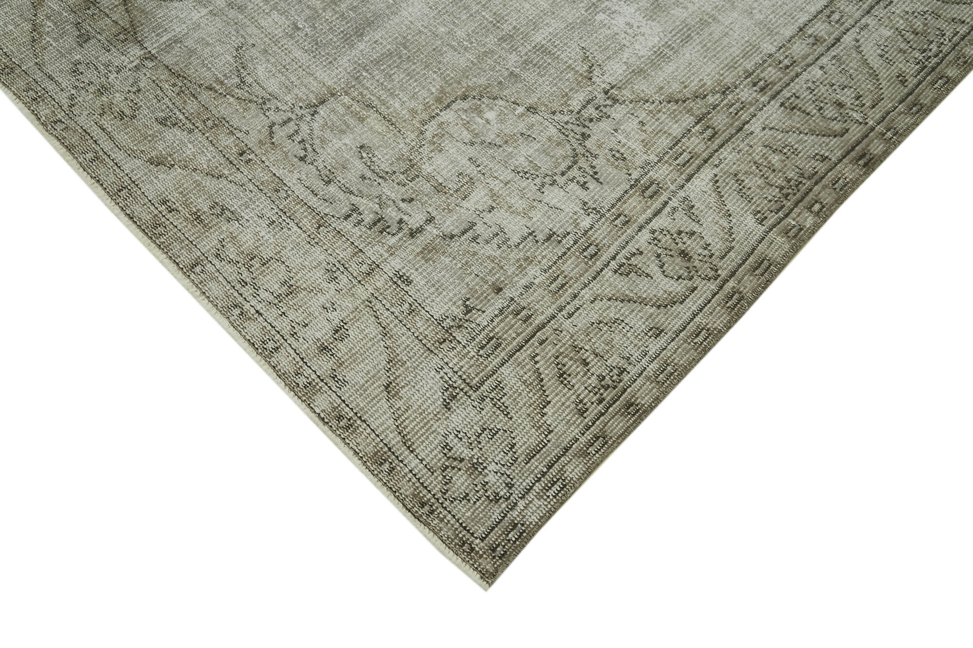 Vintage Cotton Wool Rug – Handmade Area Rug | Esk?tme Style Turkish Wool Carpet 5'11''x8'6''