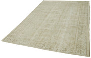 Handmade Wool Area Rug | Traditional Hand Knotted Turkish Wool Rug 6'0'' x 8'11''