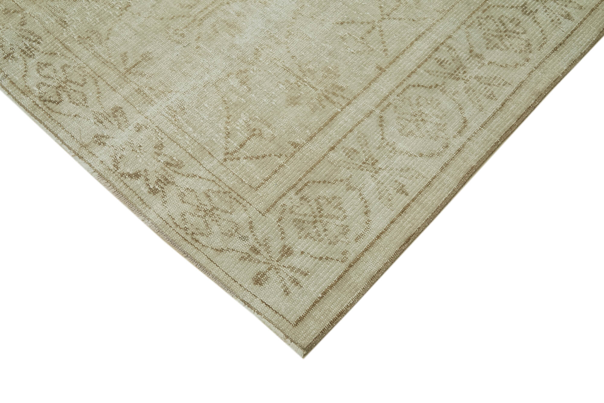 Handmade Wool Area Rug | Traditional Hand Knotted Turkish Wool Rug 6'0'' x 8'11''