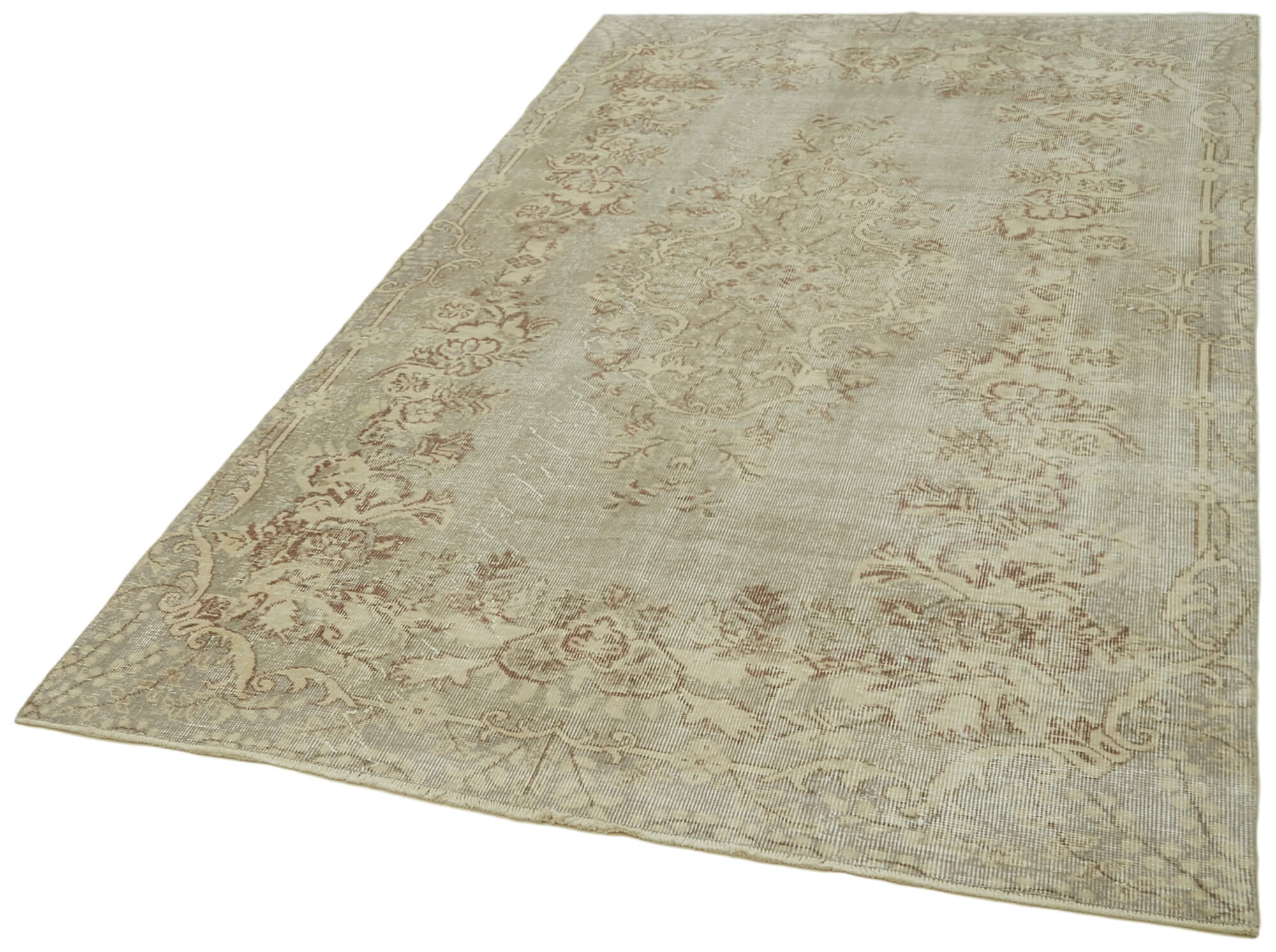 Handmade Wool Area Rug – Soft Wool Carpet | Classic Living Room Rug Beige