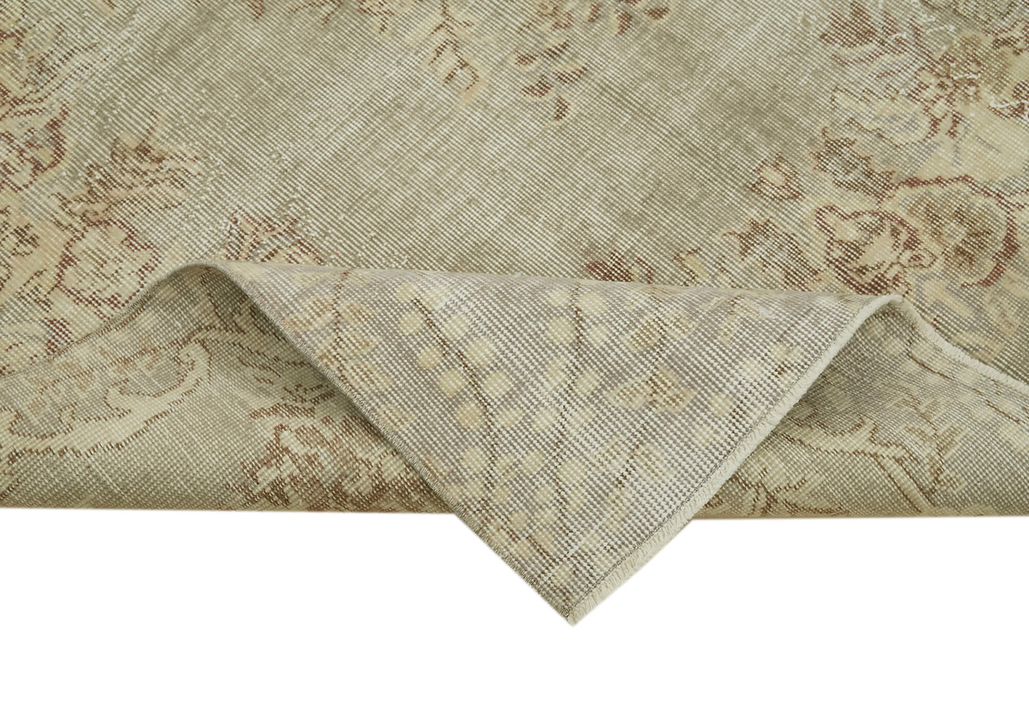 Handmade Wool Area Rug – Soft Wool Carpet | Classic Living Room Rug Beige