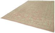 Handmade Wool Cotton Rug – Classic Area Rug With Traditional Sumak Design 9'3''x13'5''