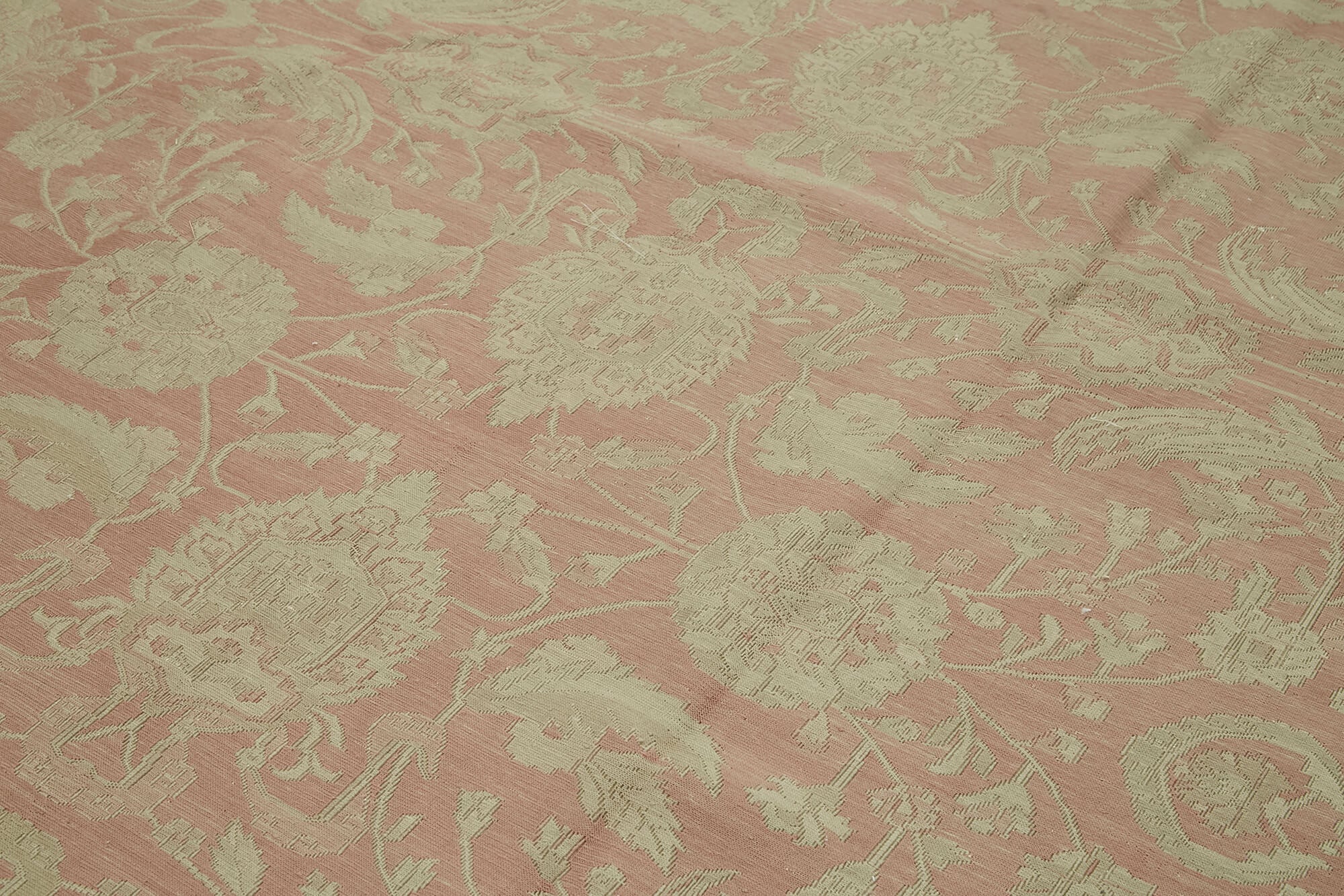 Handmade Wool Cotton Rug – Classic Area Rug With Traditional Sumak Design 9'3''x13'5''
