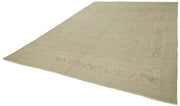 Handmade Wool Cotton Rug – Sumak Beige Classic Style Carpet 9'3''x13'1''