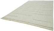 Handmade Hemp Rug Featuring Turkish Hand Knotted Carpet & Bohemian Style Carpet for Living Room