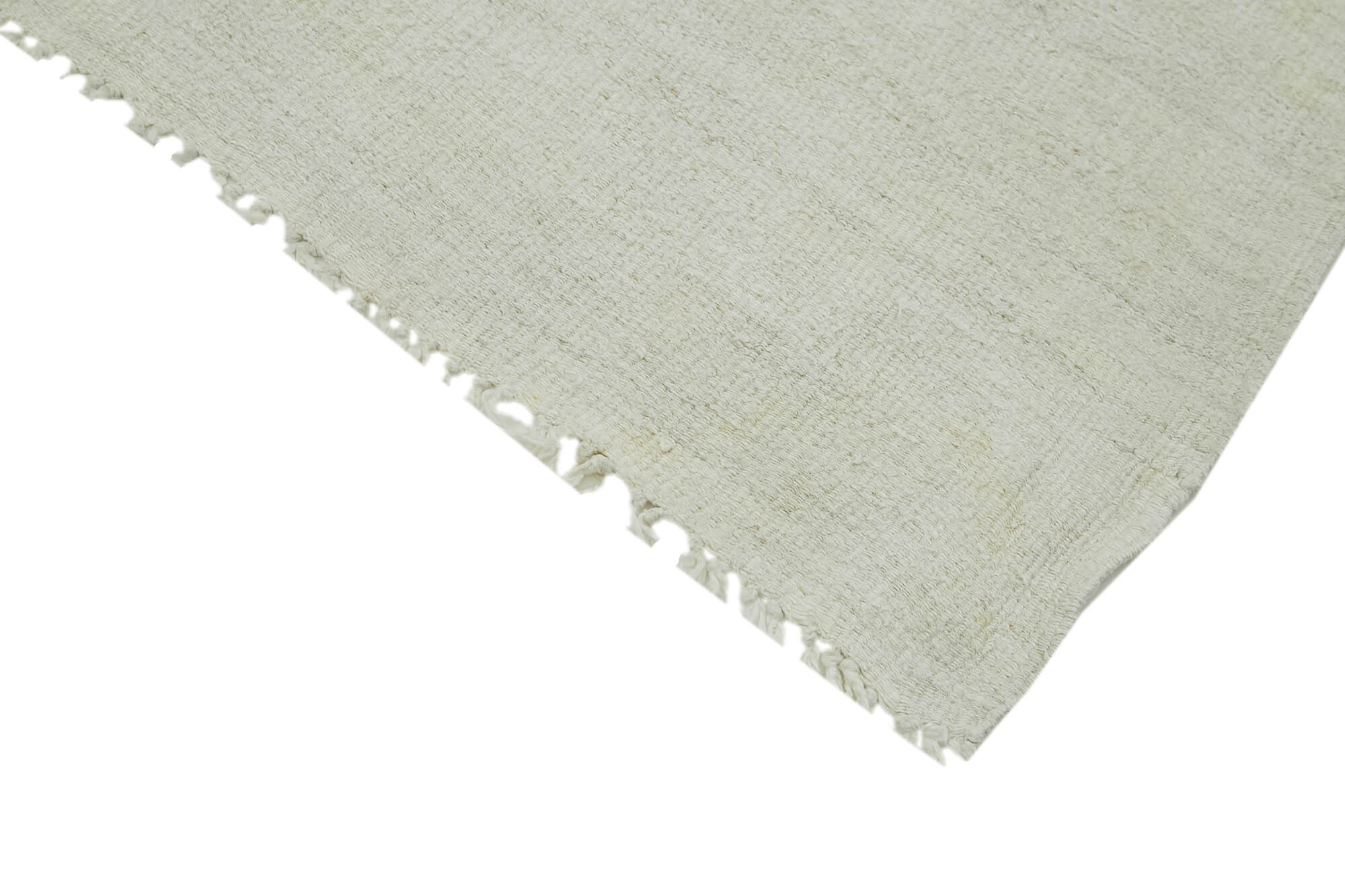 Handmade Hemp Rug Featuring Geometric Design - Vintage Turkish Carpet 5'9'' x 12'3''