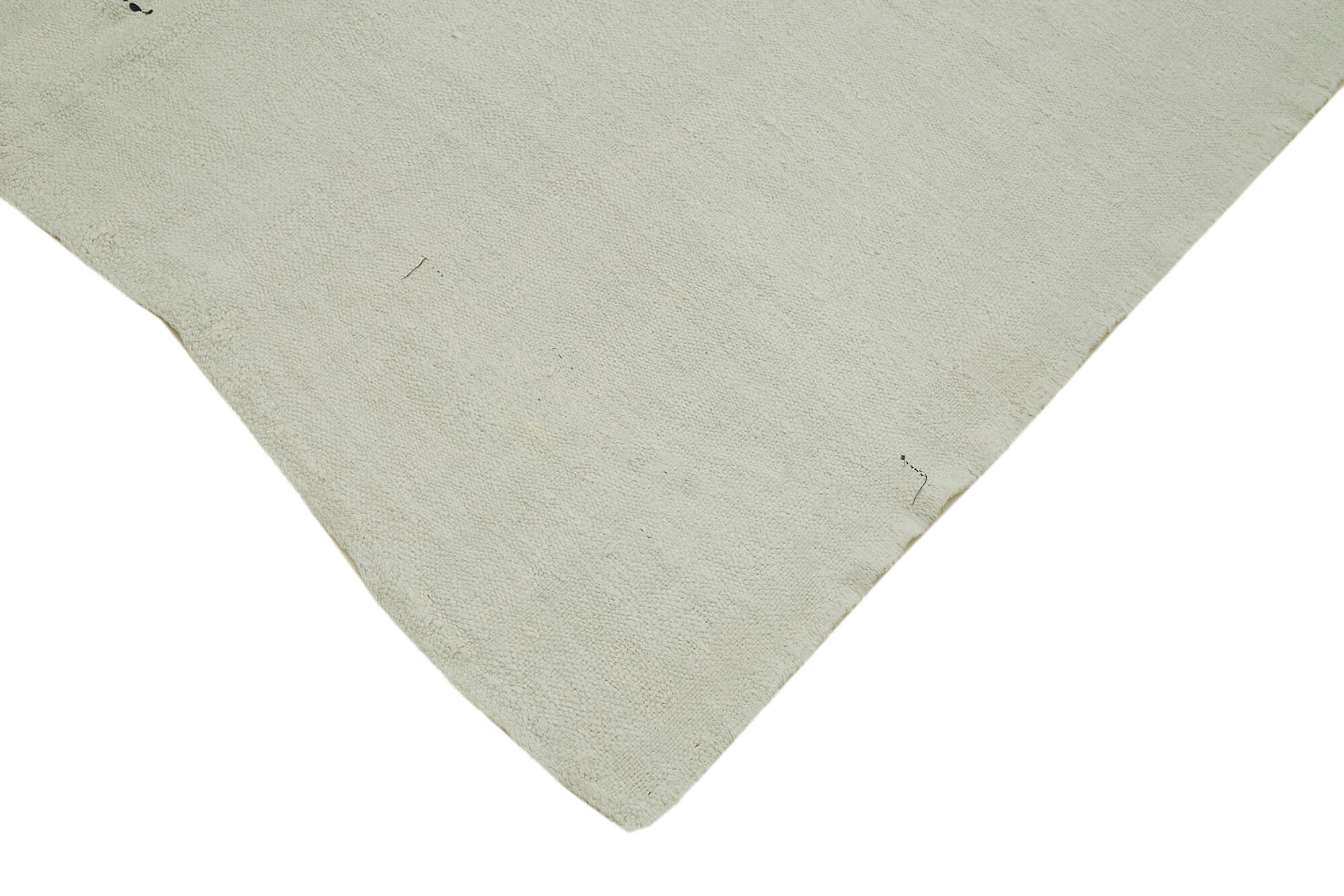 Handmade Hemp Rug | Geometric Area Rug with Wool Cotton Blend – Agacan 5'5''x13'3''