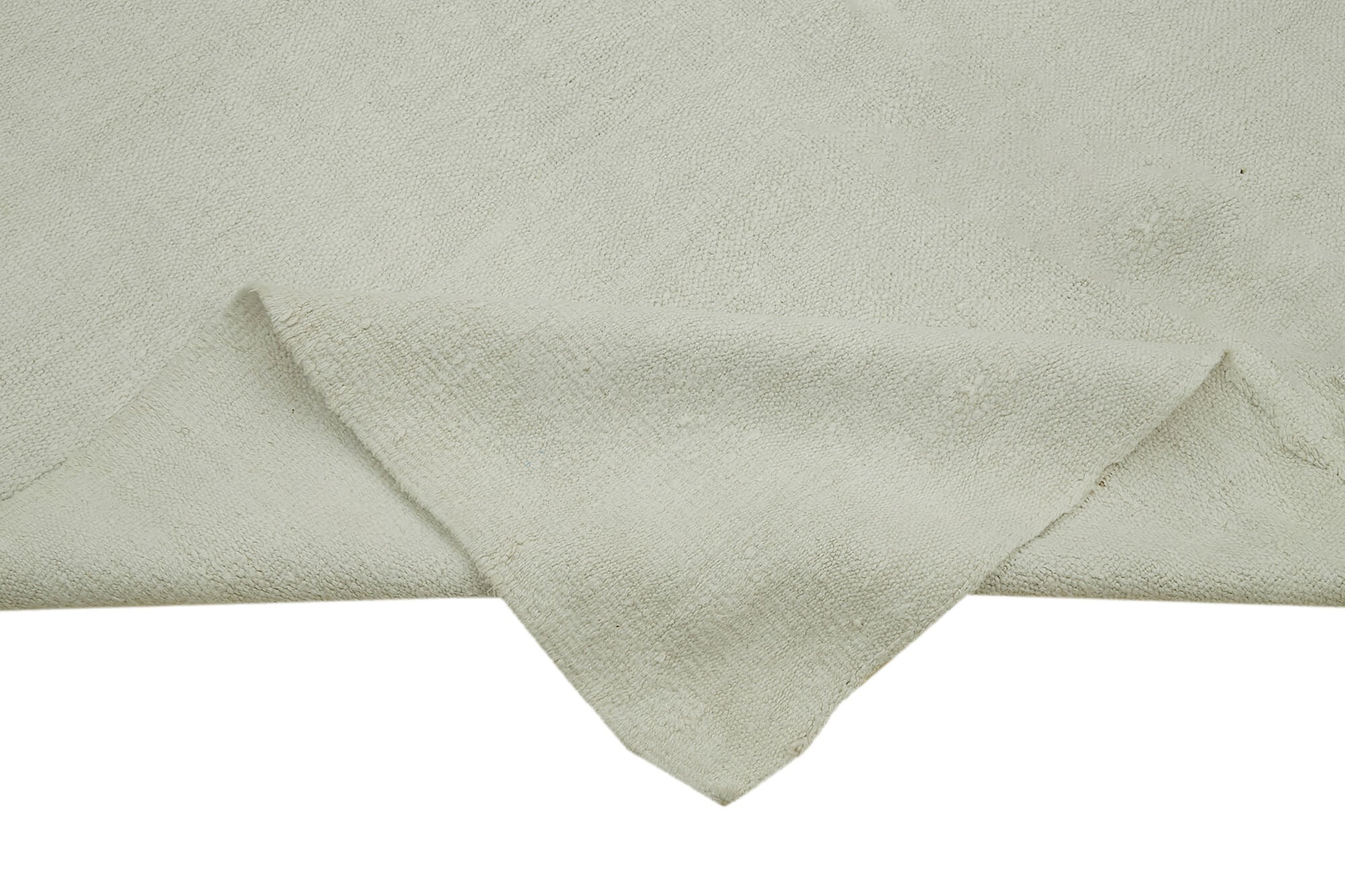 Handmade Hemp Rug | Geometric Area Rug with Wool Cotton Blend – Agacan 5'5''x13'3''